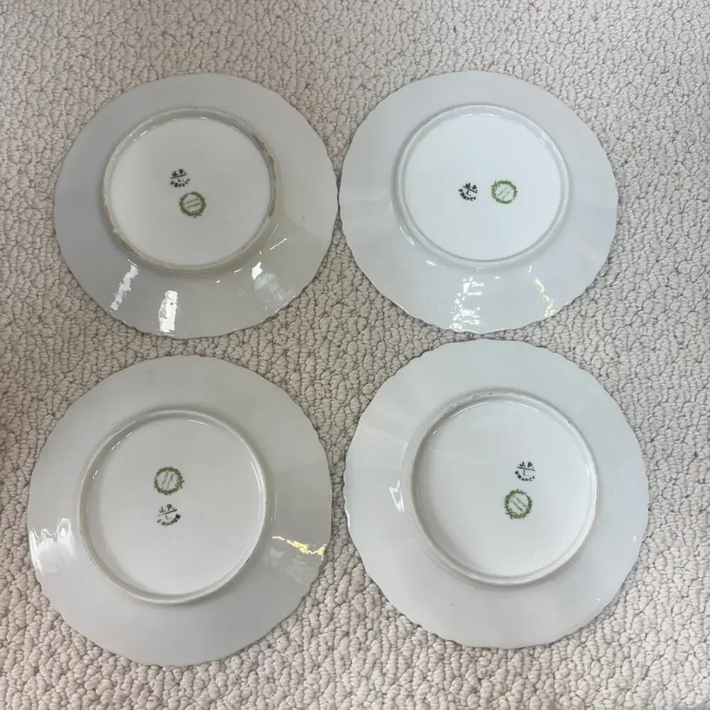 Antique J. Pouyat Limoges Plates 6